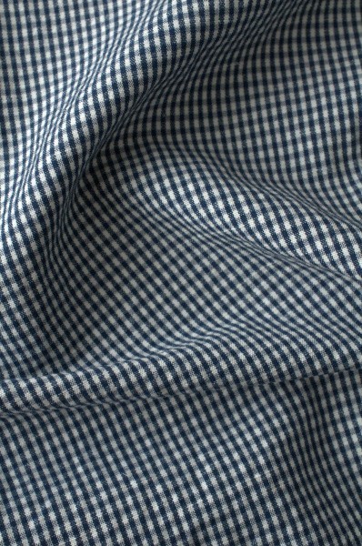 Лен КЛЕТКА сине-молочная