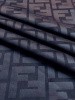 Замша однотонная ЛОГО черная