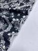 Курточная ткань ЦВЕТЫ Белые
