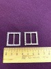 Украшение Декоративное УД-0035 Пряжка с камнями