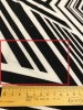 Трикотаж «Черно - белая геометрия»
