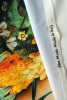 Трикотаж джерси ВЕСНА В ЦВЕТАХ фон нежный голубой 3