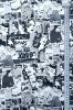 Шелк искусственный КОМИКСЫ