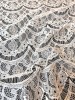 Кружевное полотно «Легкий бриз» молочный
