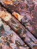 Шерсть плательная ЦВЕТЫ ШИПОВНИКА красное вино