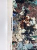 Шелк натуральный ЗАОБЛАЧНАЯ ФЛОРА зеленый