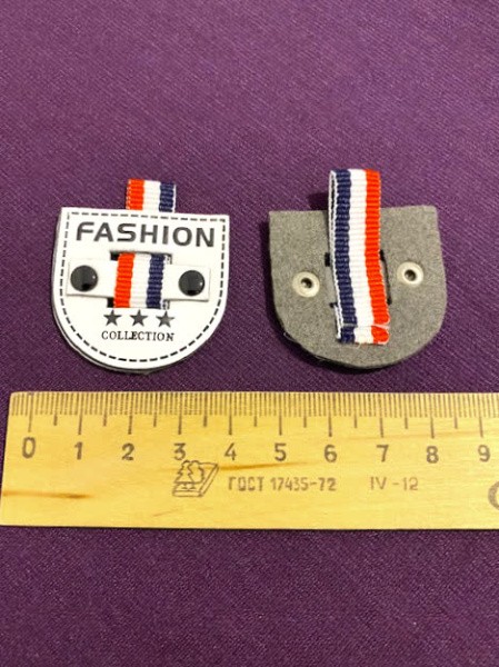 Украшение Декоративное УД-0036 «Нашивка FASHION»