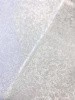 Шелк - жаккард ЦВЕТЫ молочные