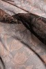 Органза МАГИЯ ОСЕНИ шоколадно-черный 3