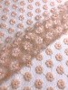 Кружевное полотно МЕЛКИЕ ЦВЕТОЧКИ персик