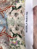 Хлопок - сатин СТИЛЬ ЭТРО бирюза